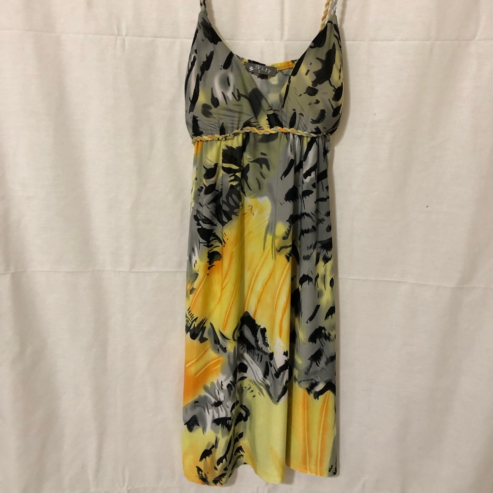 Leopard Yellow Dress💛